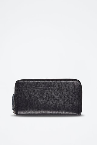 Compagnon en cuir Mony - Noir