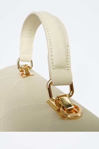 Sac à main en cuir Enya - Blanc - Blanc