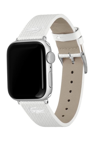 Leren Horlogeband voor Apple Watch - Wit