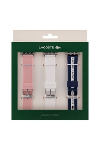 3 Horlogebanden voor Apple Watch - Roze en Blauw