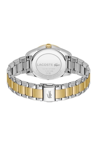 Stalen Quartz Horloge - Goudkleurig en Zilverkleurig