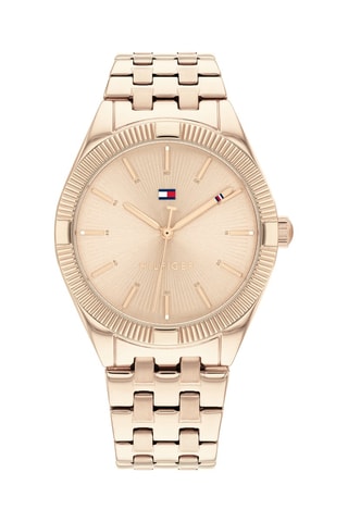 Doublé Geelgoud Quartz Horloge Rachel - Goudkleurig