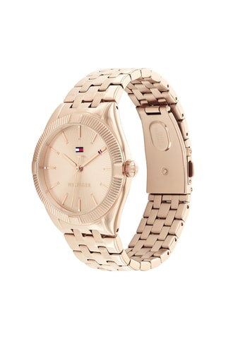 Doublé Geelgoud Quartz Horloge Rachel - Goudkleurig