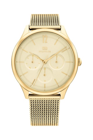 Stalen Quartz Horloge - Goudkleurig
