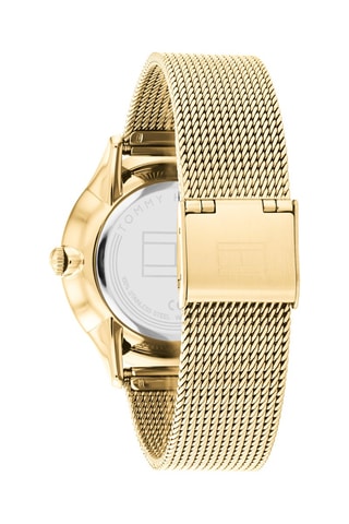 Stalen Quartz Horloge - Goudkleurig