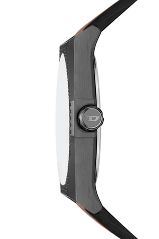 Leren Quartz Horloge Scraper - Bruin