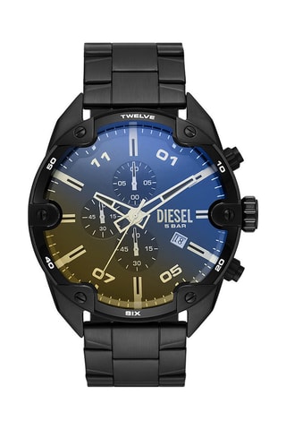 Stalen Quartz Horloge Chronograaf - Zwart