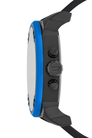 Quartz Horloge Diesel Blauw en Zwart