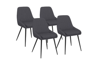 4 chaises Ornella - 47,5 x 79 x 54 cm