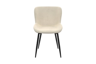 4 chaises Taylor - 49 x 81,5 x 56 cm - Revêtement en velours
