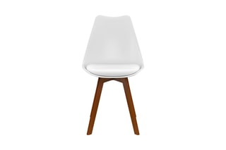 4 chaises Brava - Pieds en hêtre - 46 x 79,5 x 51 cm