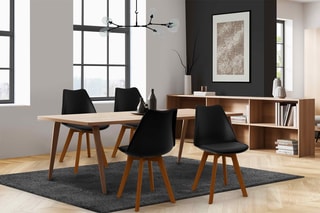 4 chaises Brava - 46 x 79,5 x 51 cm