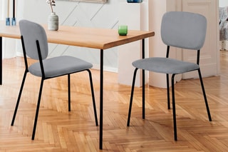 2 chaises Clara - 49,5 x 83 x 44 cm