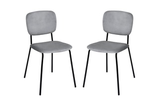2 chaises Clara - 49,5 x 83 x 44 cm
