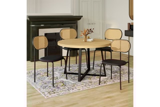 4 chaises Clarisse - 46 x 80 x 49 cm