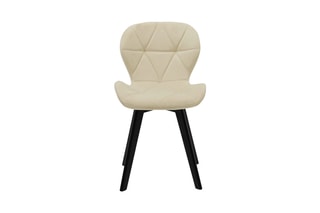 4 chaises Daisy - Structure en bois - Pieds en hêtre - 50 x 47,5 x 79 cm