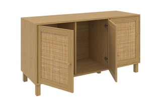 Buffet 3 portes Erin - Pieds en pin - 113 x 40 x 60 cm