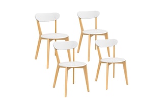 4 chaises Daisy - 46,5 x 79,5 x 53,5 cm