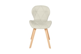 4 chaises Gatsby - Structure en bois - Pieds en hêtre - 47,5 x 50 x 79 cm
