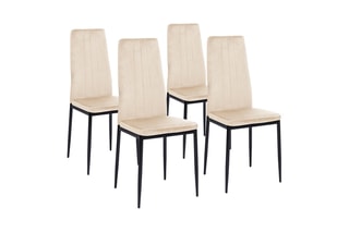 4 chaises Jade - 39 x 96 x 41,5 cm