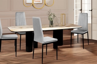 4 chaises Jade - 39 x 96 x 41,5 cm