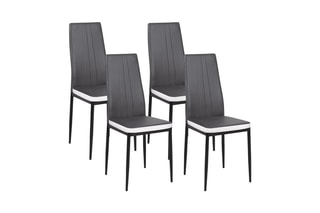 4 chaises Jodie - 39 x 41,5 x 96 cm