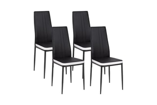 4 chaises Jodie - 39 x 41,5 x 96 cm