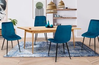 4 chaises Linda - 46 x 86 x 57 cm