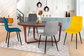 4 chaises Linda - 46 x 86 x 57 cm