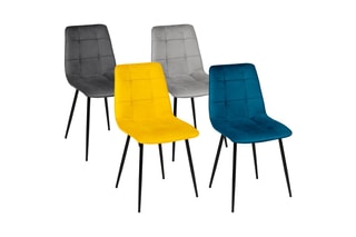 4 chaises Linda - 46 x 86 x 57 cm