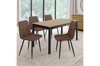 4 chaises Linda - 46 x 88 x 55 cm