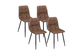 4 chaises Linda - 46 x 88 x 55 cm