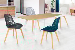 4 chaises Maelle - 54 x 86 x 56 cm