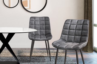 2 chaises Melinda - 46 x 62,5 x 84 cm