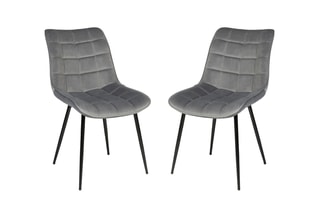 2 chaises Melinda - 46 x 62,5 x 84 cm