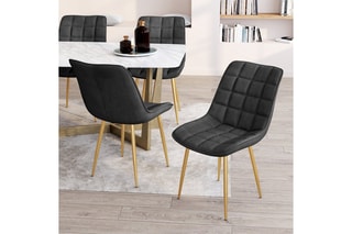 4 chaises en bois Mélinda - 20 x 46 x 62,5 cm