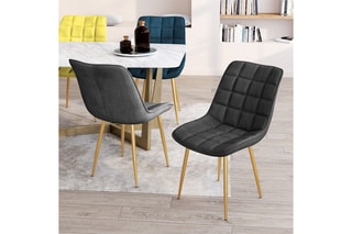 4 chaises en bois Mélinda - 20 x 46 x 62,5 cm