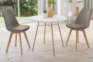 2 chaises Nordia - 46 x 40 x 45 cm