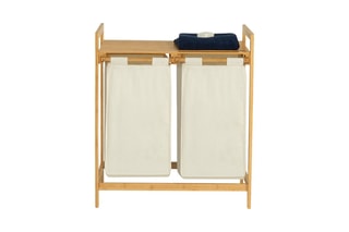 Panier à linge en bambou Maya - Beige