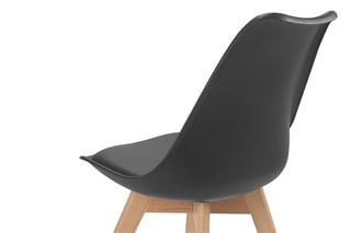 4 chaises Suedia et Gabriella - 48 x 80 x 60 cm et 50 x 88,5 x 46,5 cm