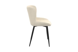 2 chaises Taylor - 50 x H79 x 52 cm - Revêtement en velours