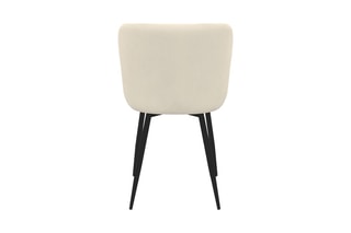 2 chaises Taylor - 50 x H79 x 52 cm - Revêtement en velours