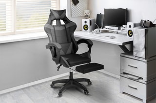 Fauteuil de bureau spécial gaming - Noir et gris