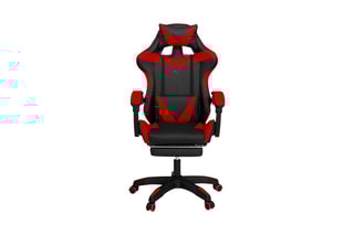 Fauteuil à roulettes - Noir et rouge