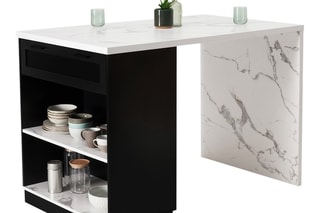 Ilot central de cuisine Marius - 130 x 90,5 x 80
