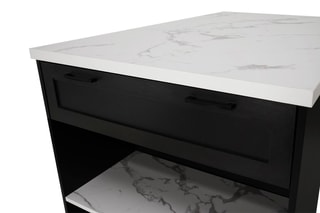 Ilot central de cuisine Marius - 130 x 90,5 x 80