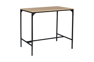 Table de bar et 4 tabourets de bar Pharell - 100 x 60 x 95 cm et 32 x 32 x 67 cm