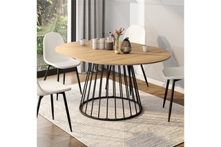 Table extensible Adelle - 150 x 75 x 110 cm