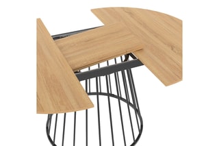 Table extensible Adelle - 150 x 75 x 110 cm