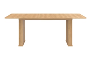 Table à manger extensible Albane - Imitation bois
